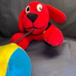 Clifford the Big Red Dog Plush Toy with ball